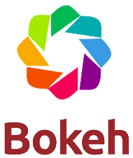 Bokeh Data Visualization logo