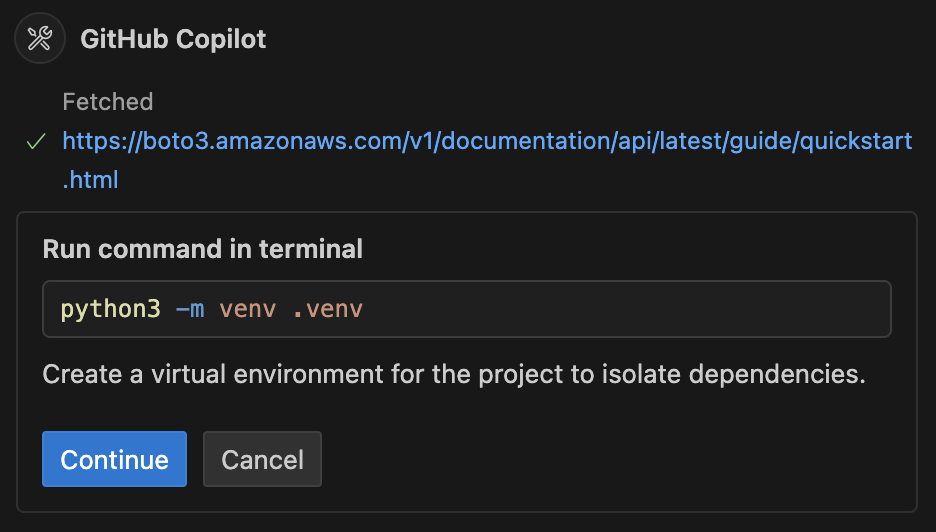 Agent mode in VS Code